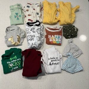 14 PIECE Newborn Bundle, Various Brands